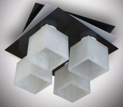 Люстра припотолочная с плафонами 3347/5