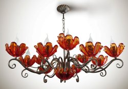 Люстра флористика N&B Light Магнолия 19912