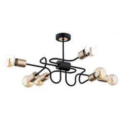 Люстра потолочная лофт ALFA NODO GOLD 25336