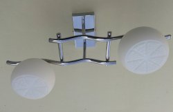 Люстра потолочная TINKO 00318CR/2H WT