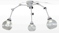 Люстра потолочная лофт N&B Light Альфа 19866/1