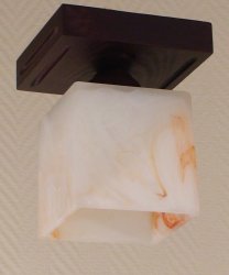 Світильник стельовий дерев'яний 10491/1 