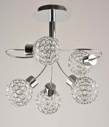 Люстра стельова Sirius S5331/5H