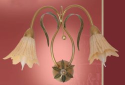 Светильник настенный (бра) флористика 2115