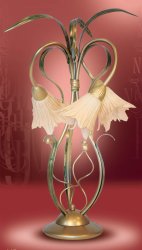 Настольная лампа флористика 3115