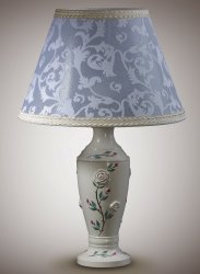 Настільна лампа з абажуром 00601/2