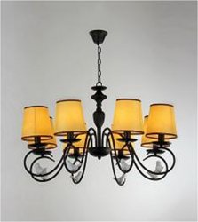 Люстра с абажурами Sirius N2832/8P