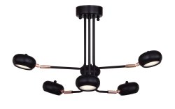 Люстра сучасна Wunderlicht Hi Tech WLC1345-3+3C-P12 