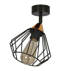 Світильник стельовий EMIBIG Vesta Black 392/1A 