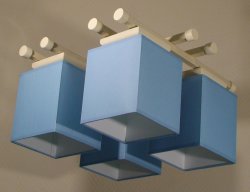 Люстра стельова з абажурами 70941/11