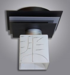 Светильник потолочный с декором 11101/8