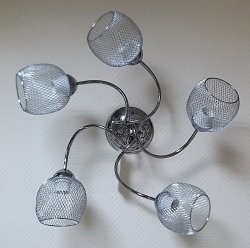 Люстра потолочная лофт ALFA Silia 27505/1