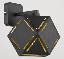 Светильник настенный (бра) TK Lighting Goldi Black 1810