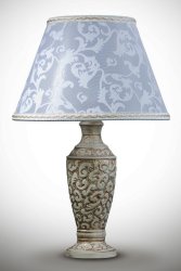 Настольная лампа с абажуром N&B Light Барокко 14400/3