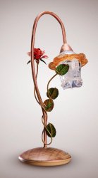 Настольная лампа флористика 0051