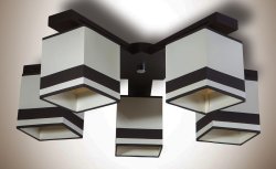 Люстра потолочная с абажурами 55491/2