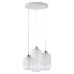 Люстра подвес TK Lighting Marco Silver 3357
