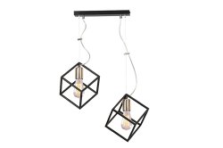 Люстра підвіс сучасна Emibig Ambition Black 240/2 