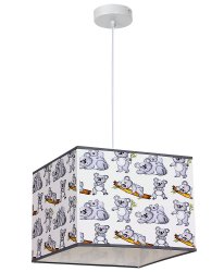 Люстра подвес с абажуром LUMINEX Kid 8806