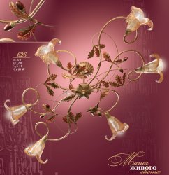 Люстра потолочная N&B Light Желудь 626