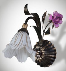 Светильник настенный (бра) флористика 10651/2