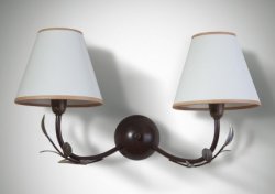 Светильник настенный(бра) с абажурами 20611/1