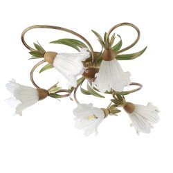 Люстра припотолочная флористика 0545