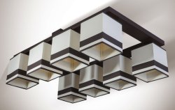 Люстра потолочная с абажурами 80491/2