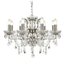 Люстра хрустальная Searchlight 8738-8SS Paris