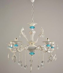 Люстра классическая свечи Sirius S6332/5Р