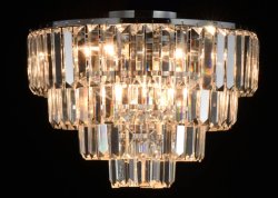 Люстра кришталева стельова Sirius 7209/6Н CR