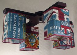 Люстра з абажурами 66881/1