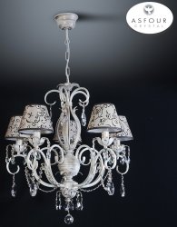 Люстра хрустальная с абажурами 50621/2
