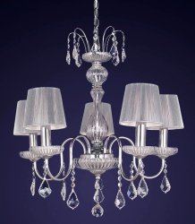 Люстра хрустальная WunderLicht Grand Opera WL61477-5CH