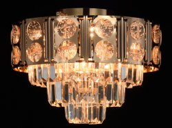 Люстра кришталева стельова Sirius 9209/6Н FG