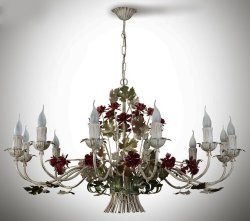 Люстра флористика 77391