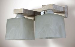 Світильник настінний(бра) з плафонами 02491/1 