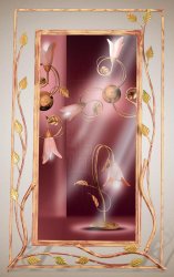 Зеркало N&B Light Вена 20022