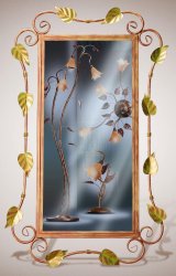 Зеркало N&B Light Лист Гербера 20031