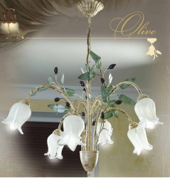 Люстра флористика 60411