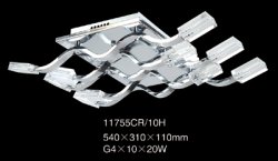 Люстра галогенная TINKO 11755CR/10H