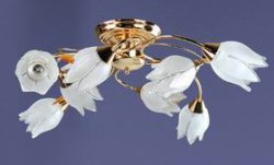 Люстра припотолочная TINKO 47711CG/8H WT/YL