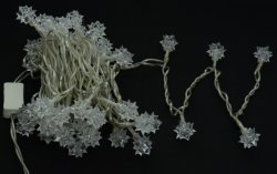 Гирлянда внутренняя светодиодная Delux Diamond 60LED (бел/проз) IP20