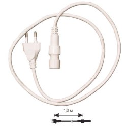 Силовий кабель із вилкою DELUX RBRLx2