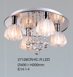 Люстра припотолочная TINKO 27128CR/4C-R LED