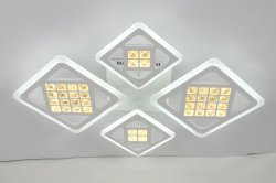 Люстра светодиодная Sirius V98882/2+2WT 180W LED с пультом+диммер