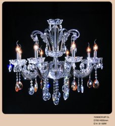 Люстра классическая 72309CR/8P CL/CL