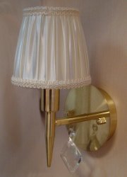 Світильник настінний(бра) TINKO 44811SB/1W BEG/CL 