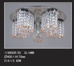 Люстра пристільна TINKO 11880CR/5C CL+AMB