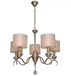 Люстра классическая с абажурами Sirius 1831/5P
